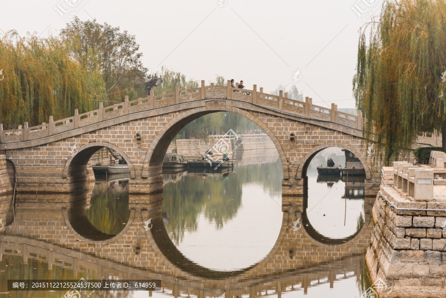 石拱桥,运河古镇
