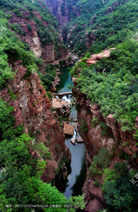 焦作云台山,红石峡