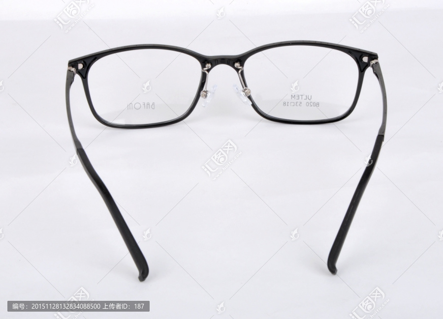 黑色眼镜,镜框