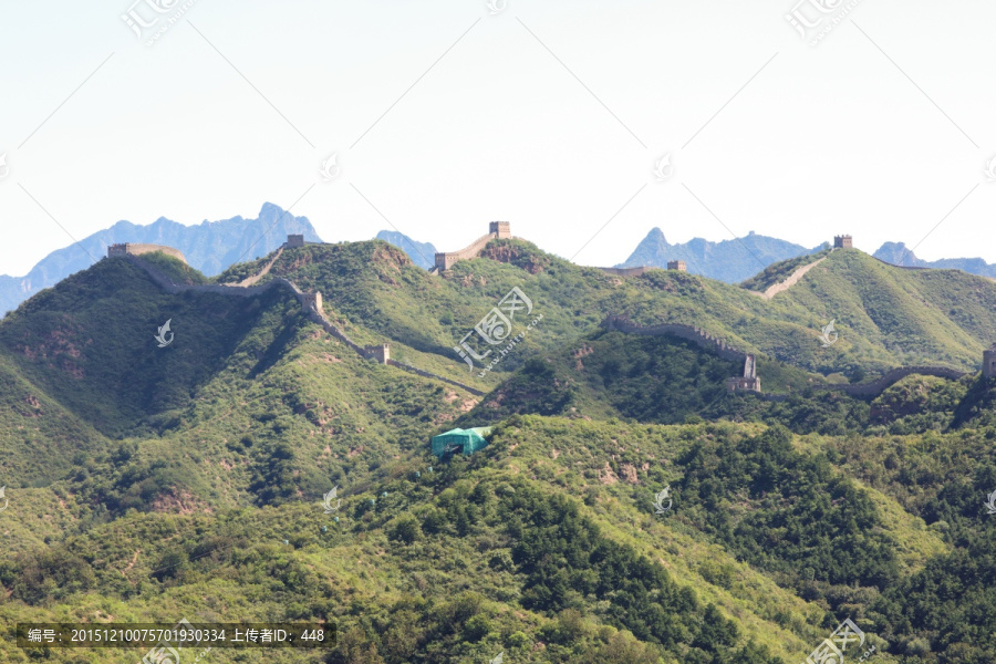 金山岭长城,砖垛关峰火台