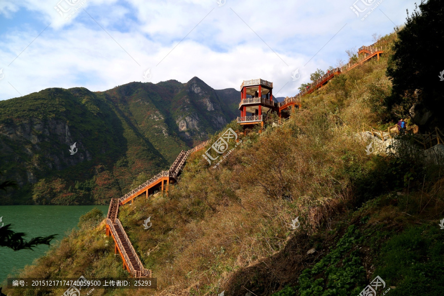 神女峰,登山道