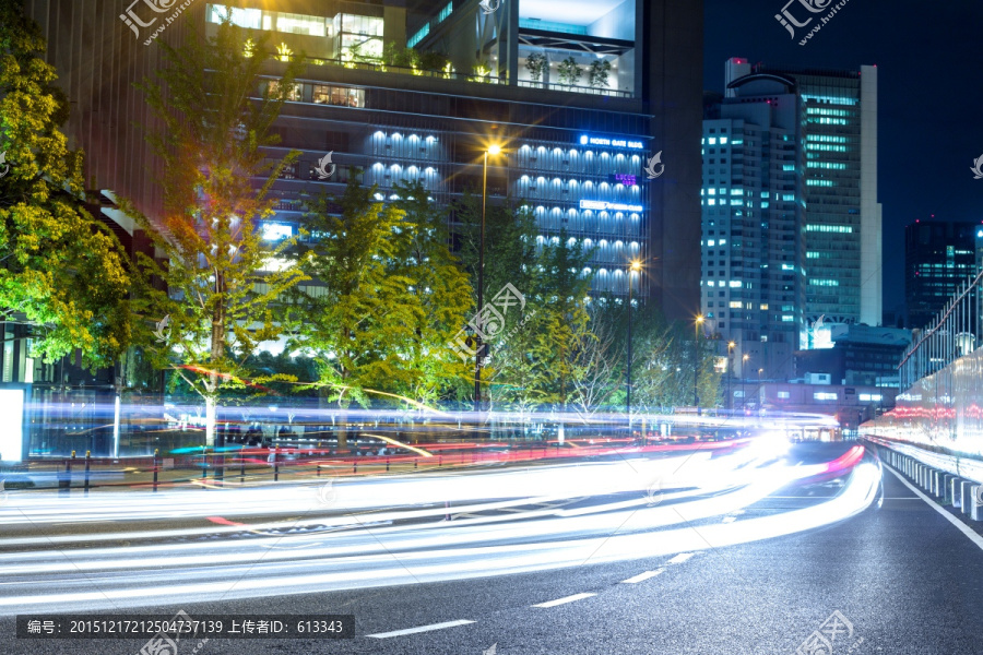 国外繁华城市夜景