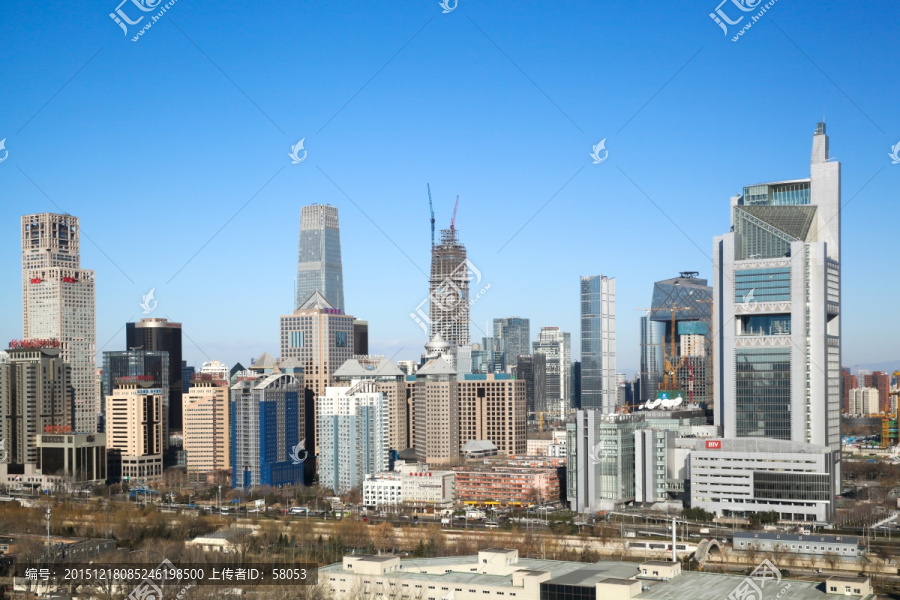 北京CBD建筑