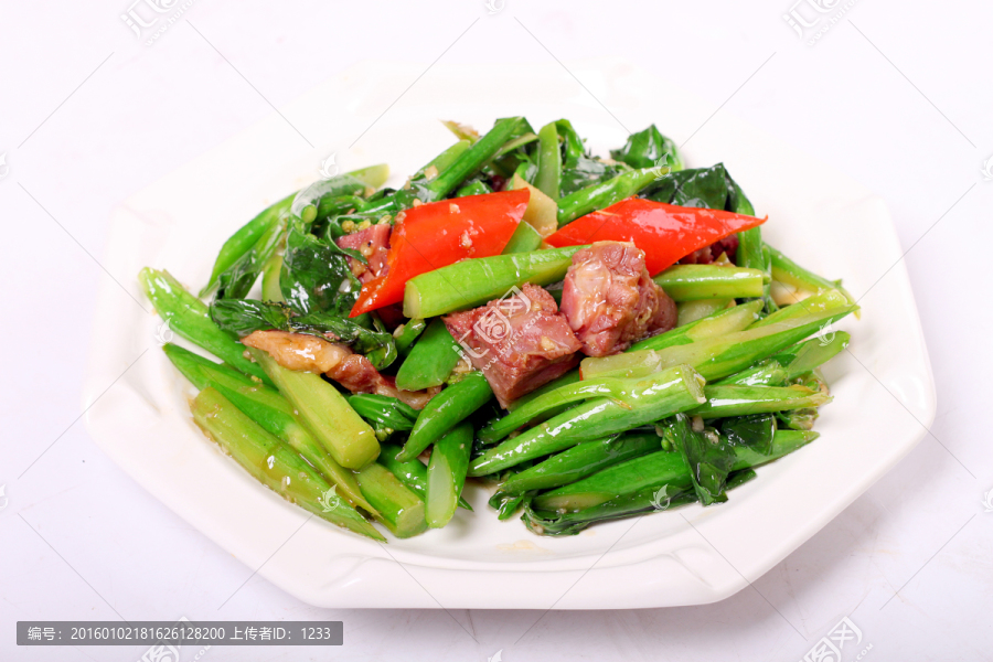 腊味炒芥兰