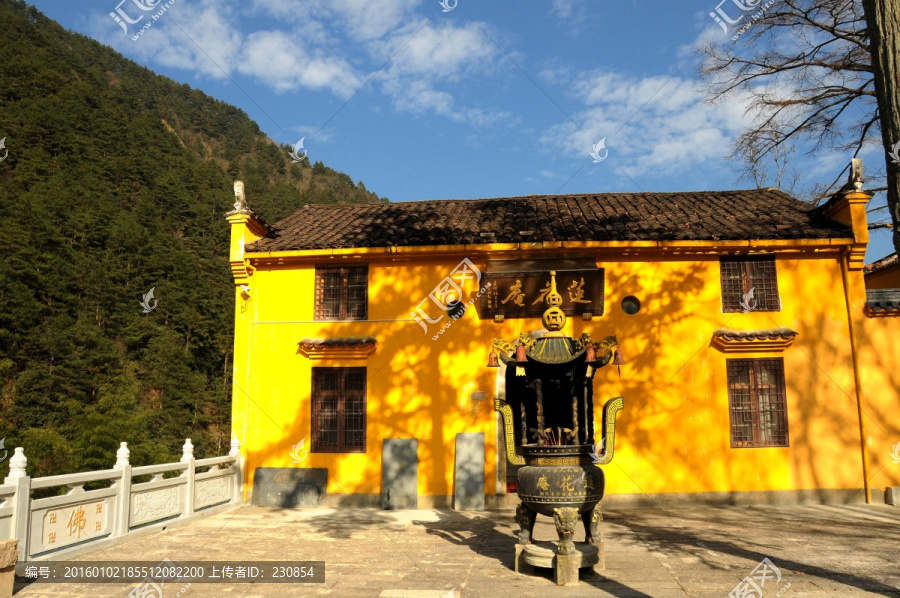 九华山风光,宗教建筑