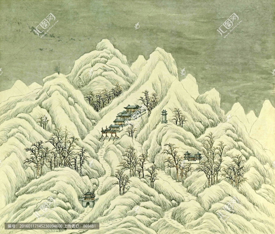 张若澄,西山晴雪,未分层