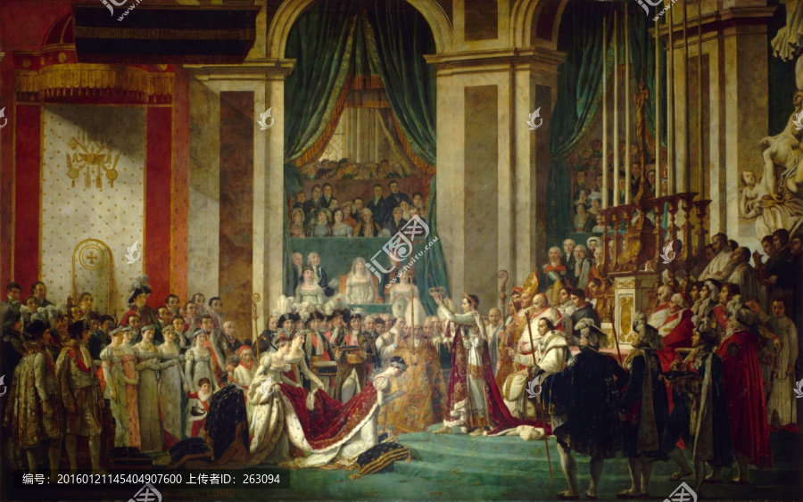 拿破仑及皇后加冕典礼