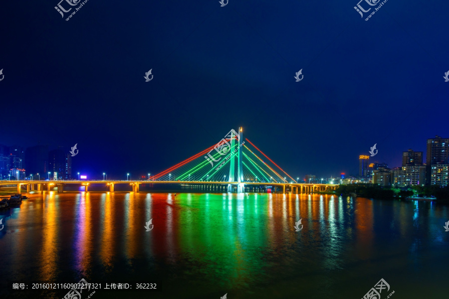 惠州合生大桥,夜景