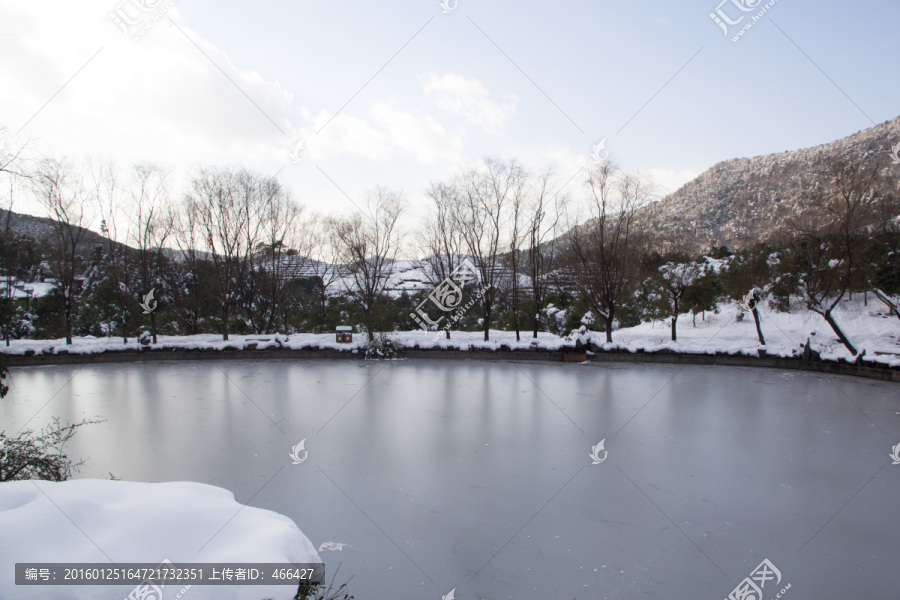 雪地美景