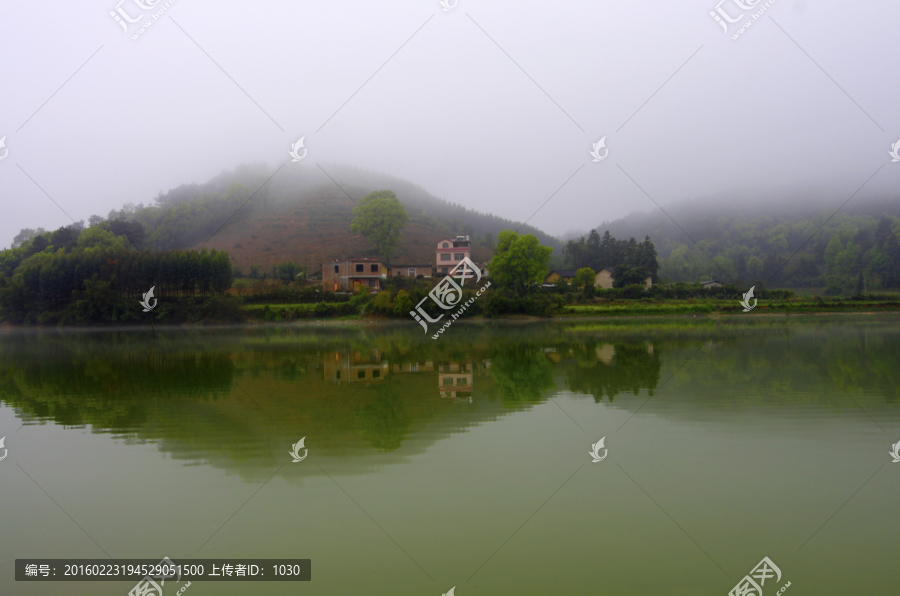 乡村,湖泊