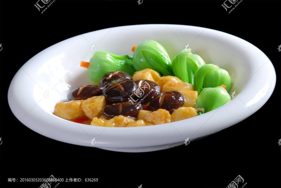 香菇烩豆腐