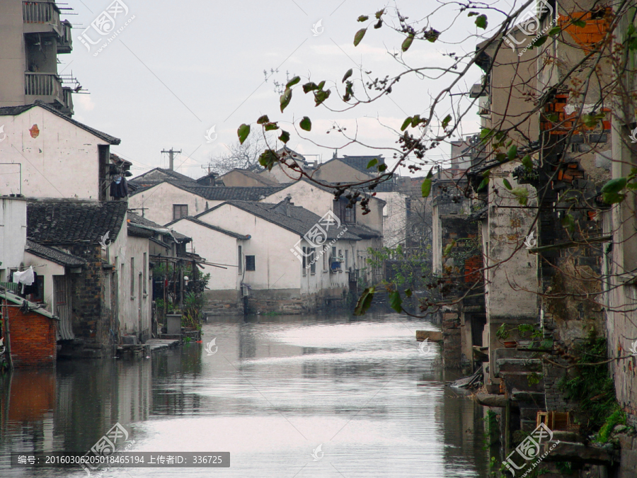 苏州阊门,流水人家