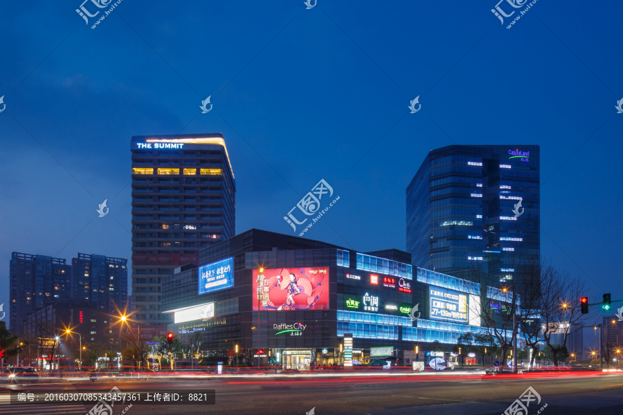 宁波来福士广场夜景