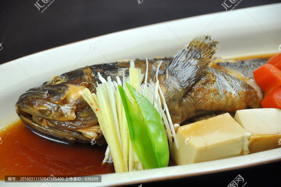 日式煮黑鮶鱼