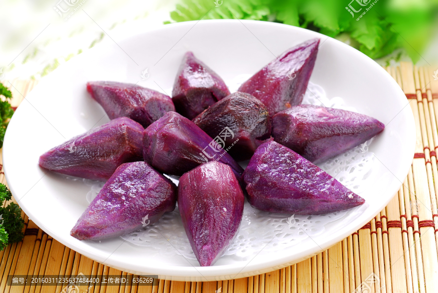 农家烤紫薯