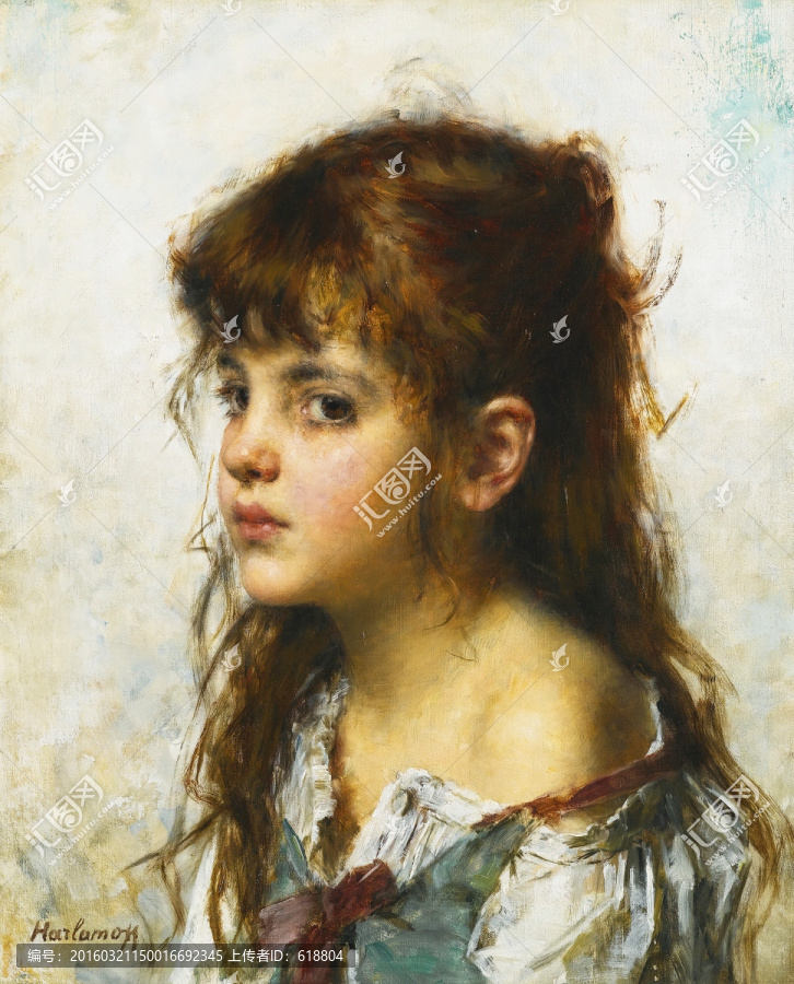 俄罗斯写实人物油画,画廊品质