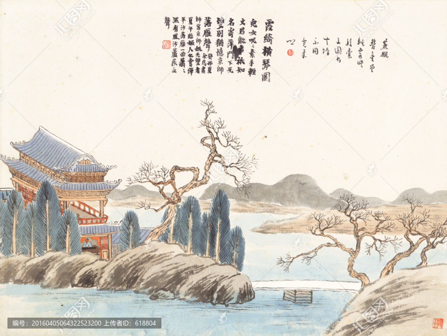 齐白石水墨国画,画廊品质