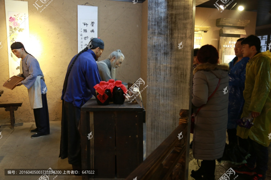 古代生活场景,民俗蜡像