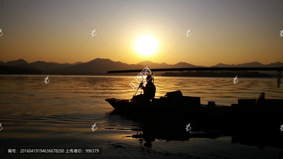 浙江杭州西湖雷锋夕照