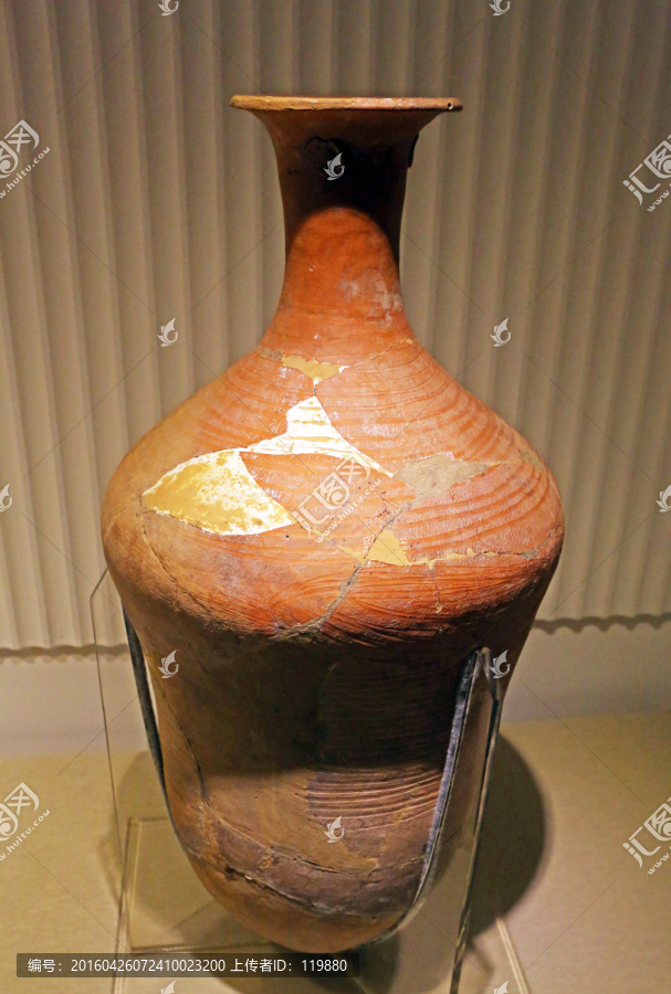 新石器时代红陶瓶