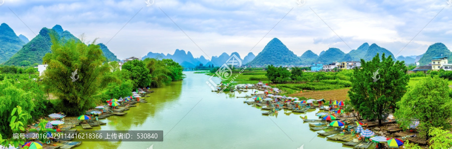 桂林山水风光（全景大画幅）