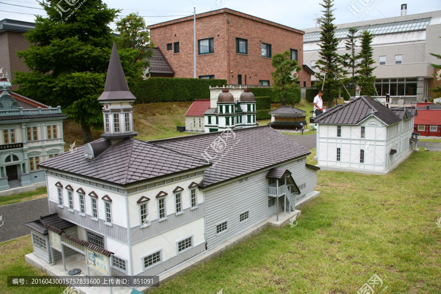 西洋建筑缩小版模型