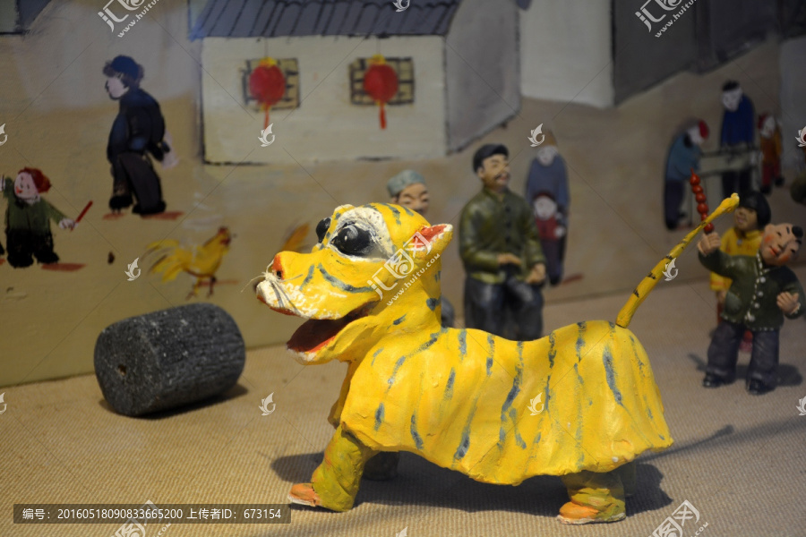 闹元宵雕塑
