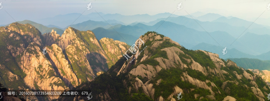 黄山光影