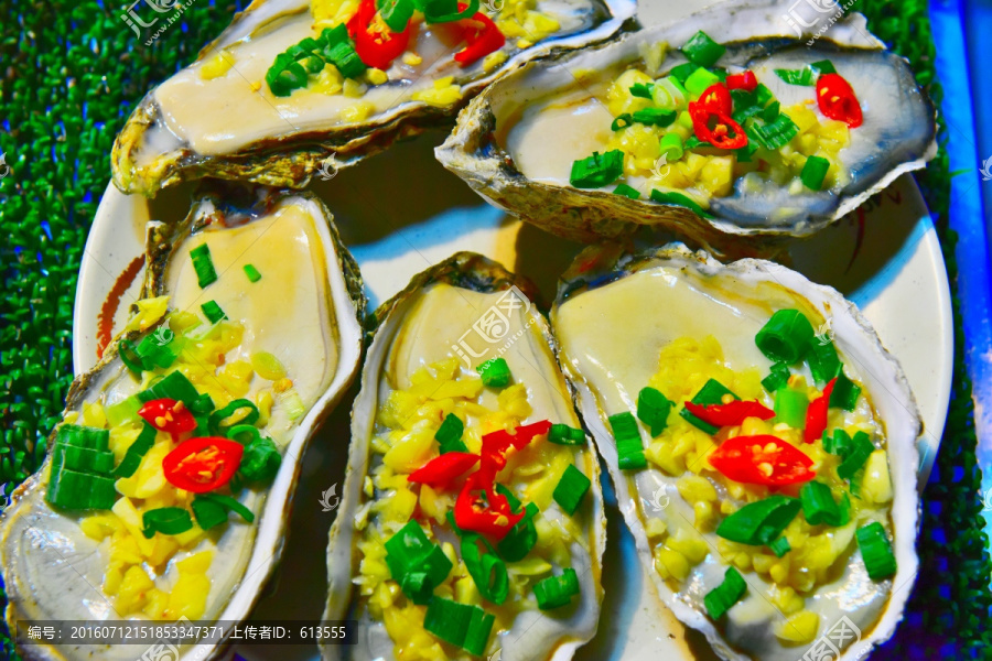 台湾美食,烤生蚝