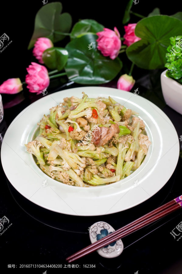 小炒有机菜花