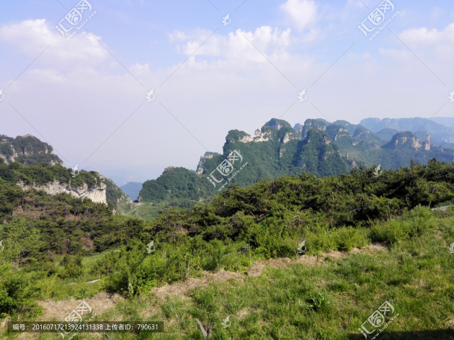 王莽岭龟鸵峰风光