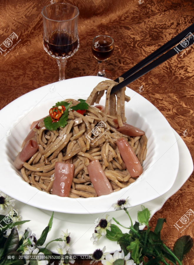 海肠拌豆干