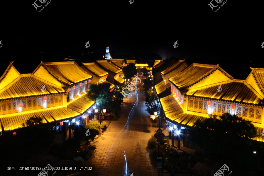 青州古城夜景