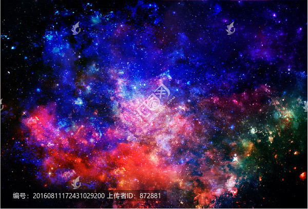 多彩星空