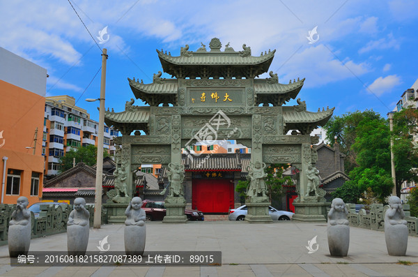 沈阳大佛寺牌坊