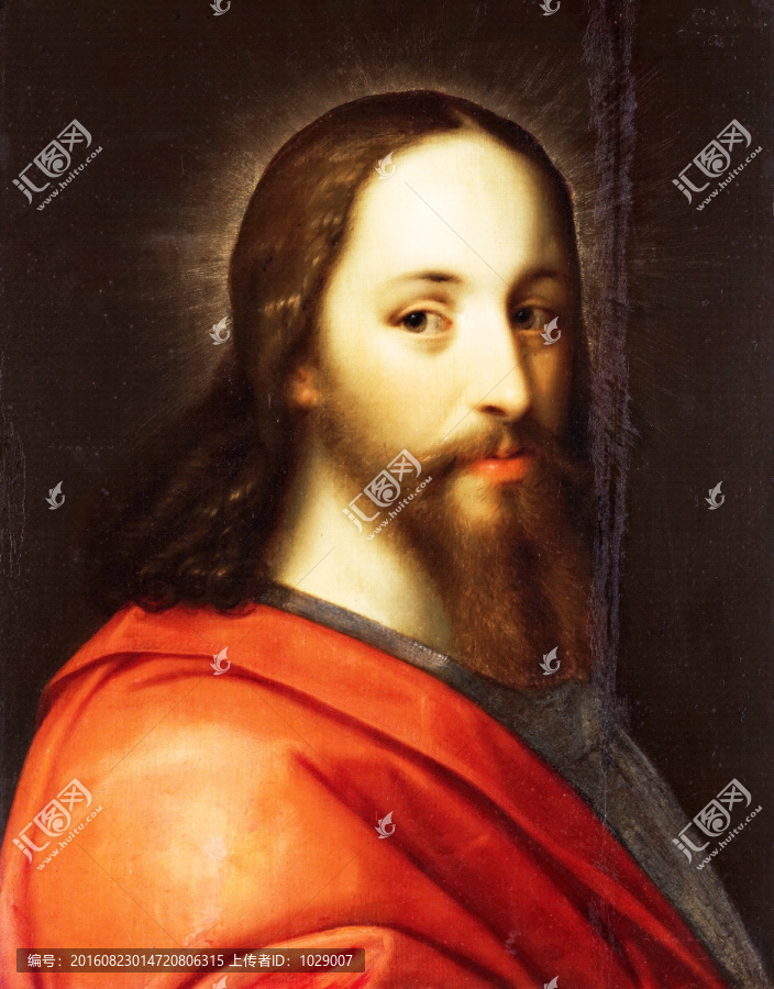 耶稣基督人物油画