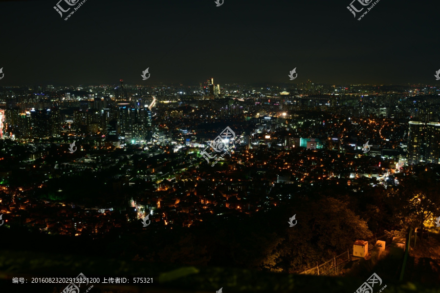 韩国首尔夜景