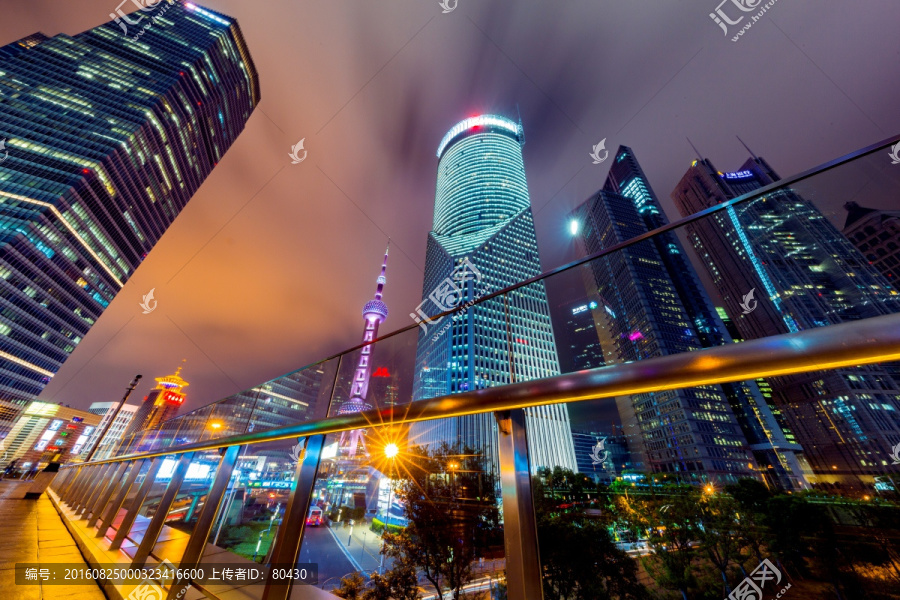 中国银行大厦夜景