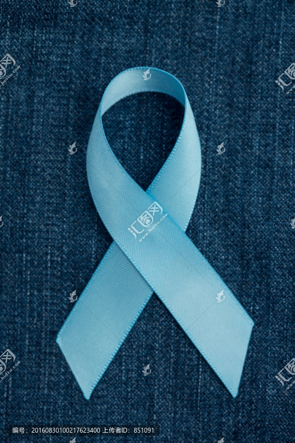 前列腺癌的蓝丝带