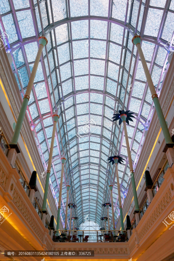 商业广场采光设计,玻璃穹顶
