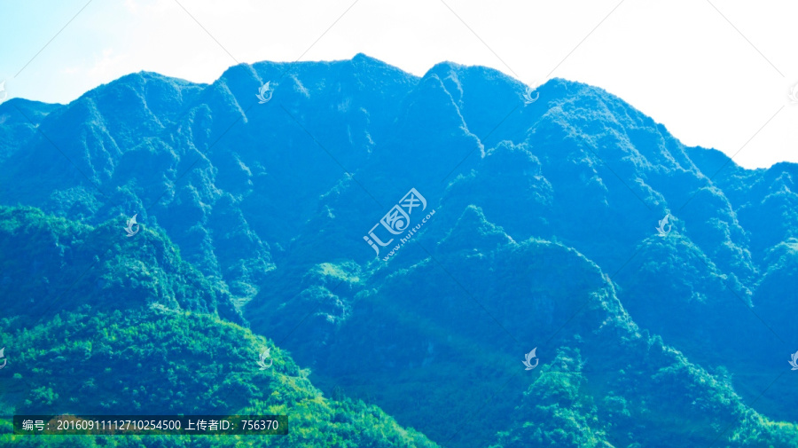 山峦起伏,青山,高山,大山