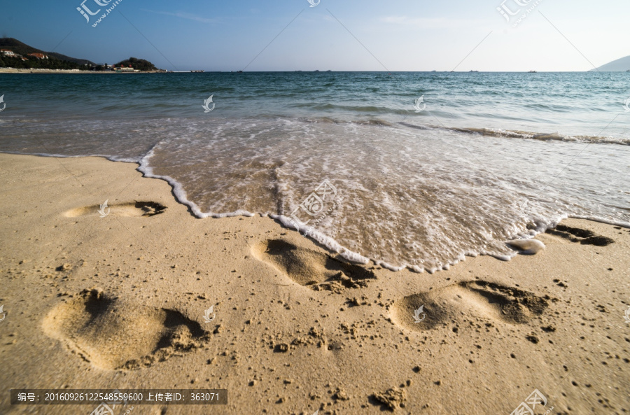 海南大东海海岸风景