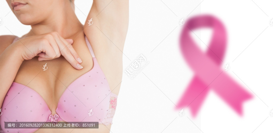 乳腺癌标识粉丝带