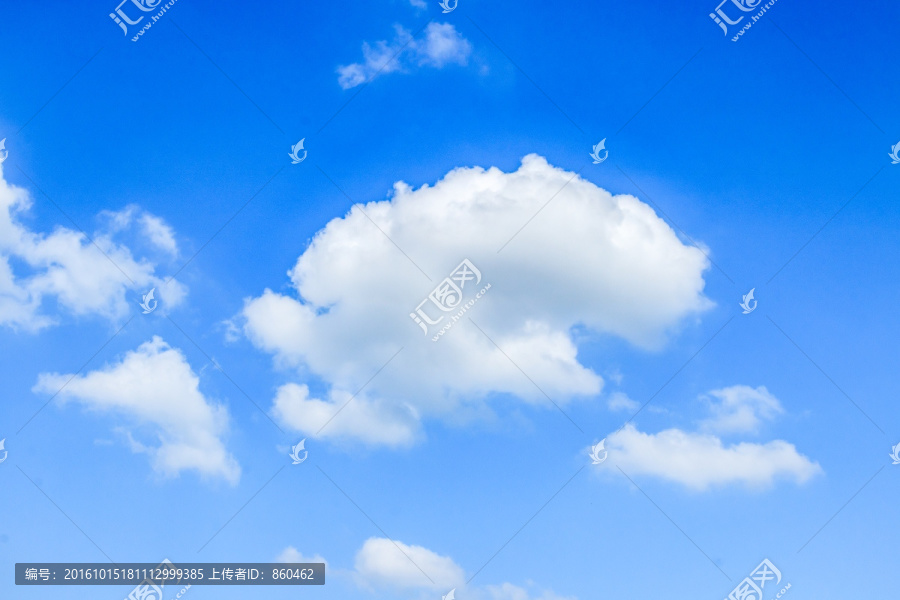 碎积云,蓝天白云,云素材