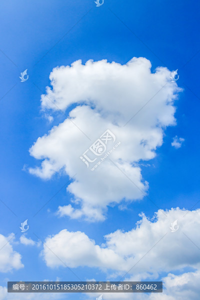 蓝天白云素材,云彩图片