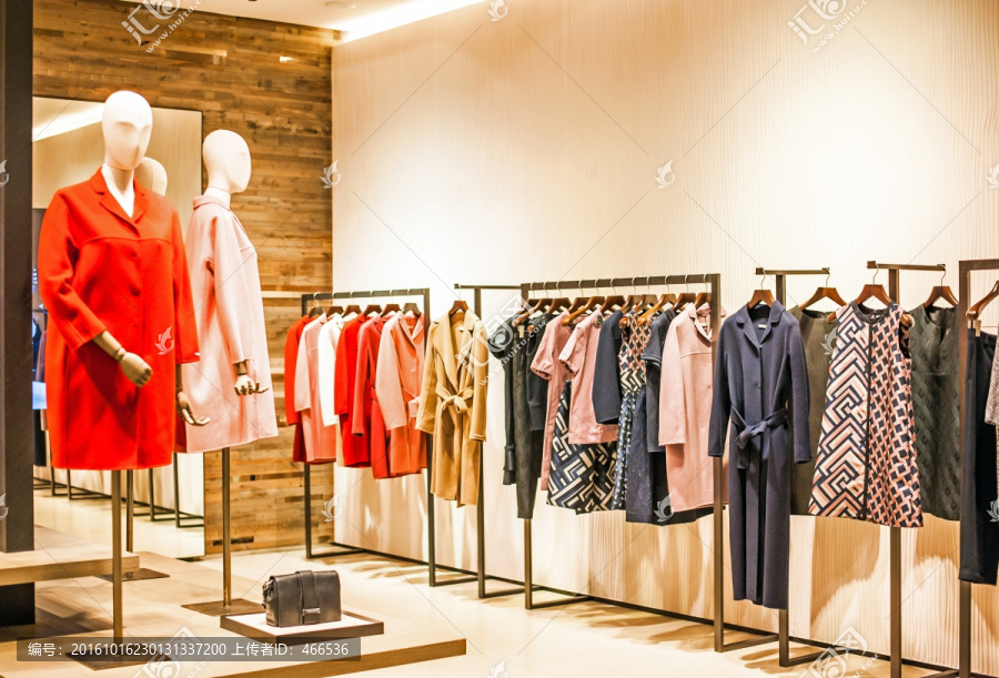 陈列,服装店,时装店