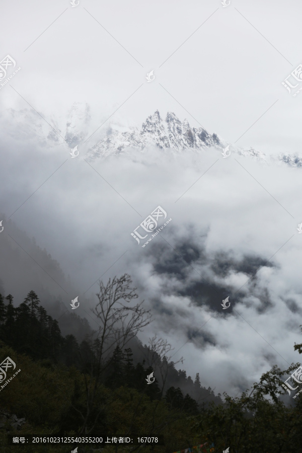 雪山,高原