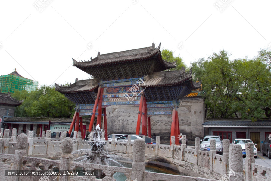 牌楼,西安孔庙