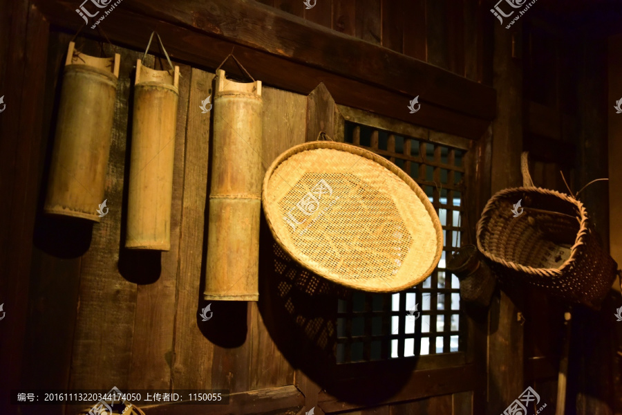竹篓编织