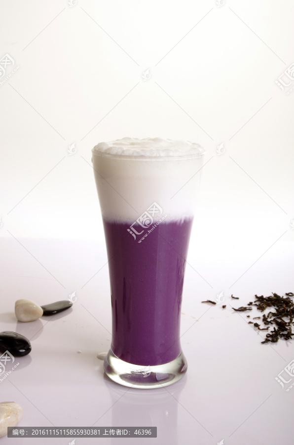紫薯鲜奶汁